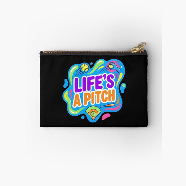 Item preview, Life's a pitch | Softball designed and sold by SocialStaticz.