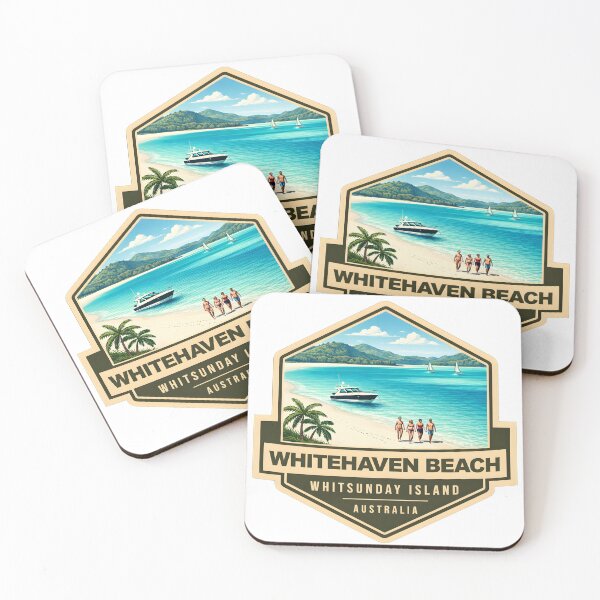 Item preview, Whitehaven Beach Whitundays designed and sold by LoveLabDesign.