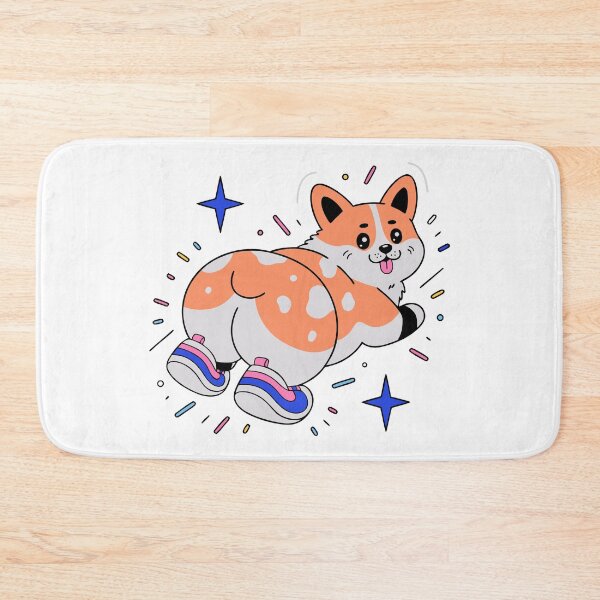 Item preview, Cute Kawaii Corgi Butt, CorgiButt, Corgi Butt designed and sold by graphic-genie.