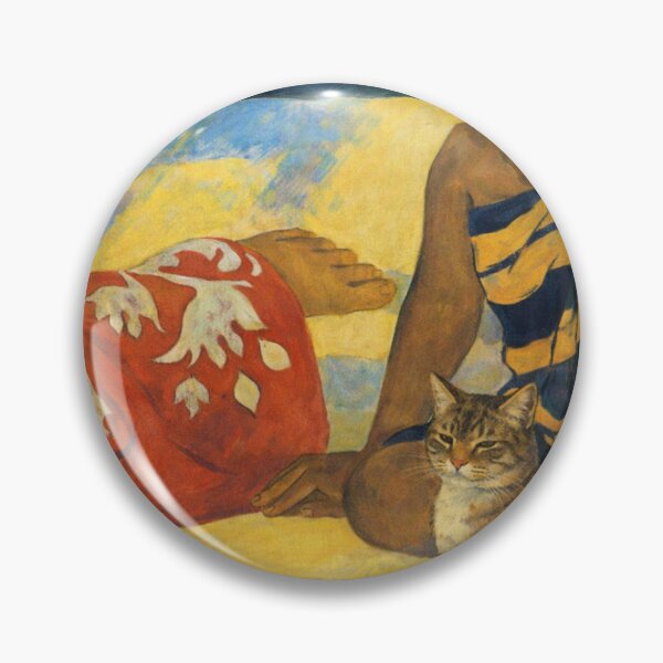 Item preview, Tahitian Women with a Sunlit Cat designed and sold by Ocelot-T.