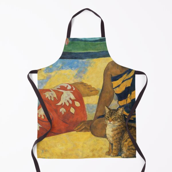 Item preview, Tahitian Women with a Sunlit Cat designed and sold by Ocelot-T.
