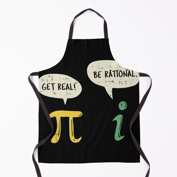 Item preview, Get Real Be Rational Math Pun - Funny Pi and i Imaginary Constant Art designed and sold by haitrieuic96.