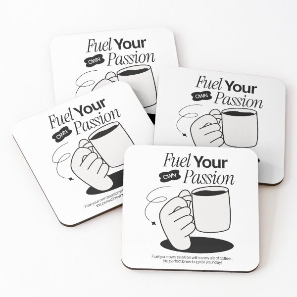 Item preview, Own Your Passion - Minimalist Coffee Mug Line Art (Black) designed and sold by MotionBanana Art.