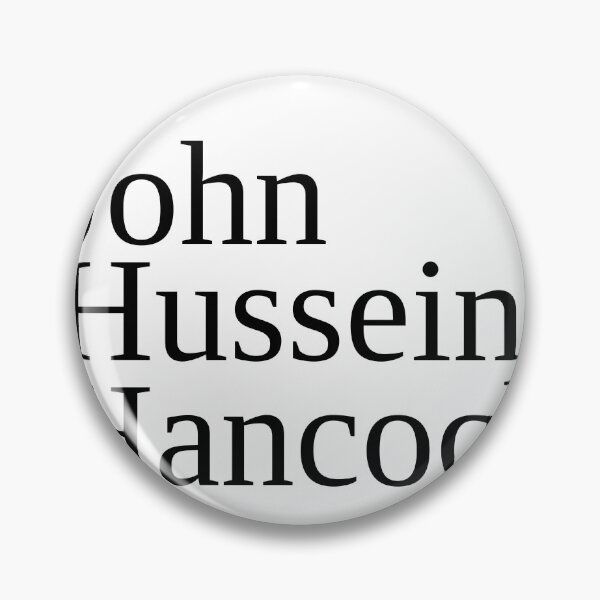 Item preview, John Hussein Hancock designed and sold by Maple Street Designs.