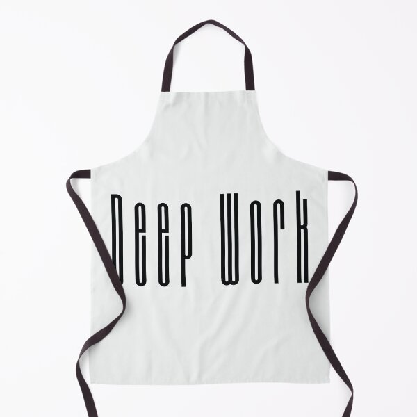 Item preview, Deep Work - Minimalist High Productivity & Focus Quote designed and sold by Miniature Store.
