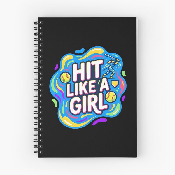 Item preview, Hit like a girl | Softball designed and sold by SocialStaticz.