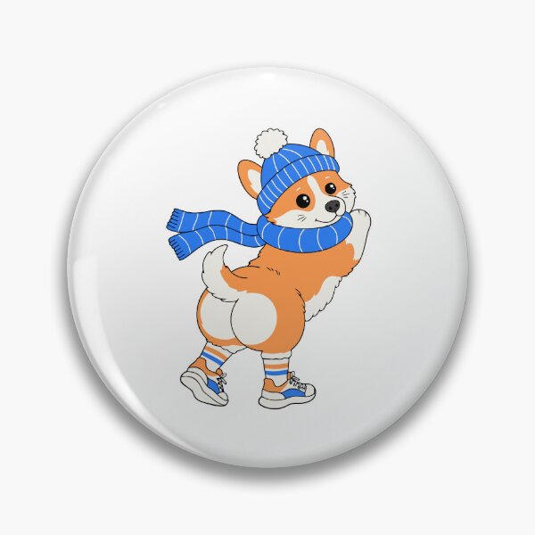 Item preview, Cute Kawaii Corgi Butt, CorgiButt, Corgi Butt designed and sold by graphic-genie.
