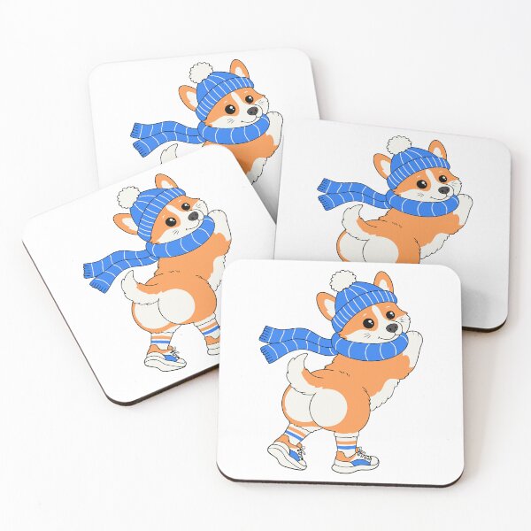 Item preview, Cute Kawaii Corgi Butt, CorgiButt, Corgi Butt designed and sold by graphic-genie.