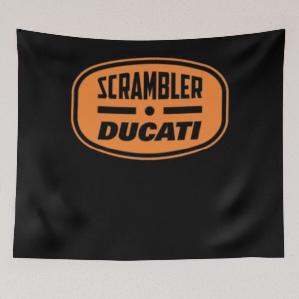 Item preview, Ducati Scrambler Logo Merchandise  designed and sold by kakiyama.