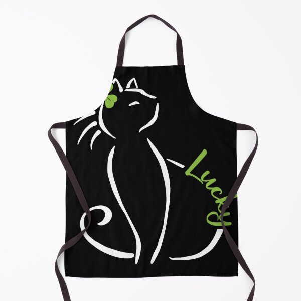 Item preview, Lucky Irish Cat - Minimalist Shamrock Kitty Line Art designed and sold by haitrieuic96.