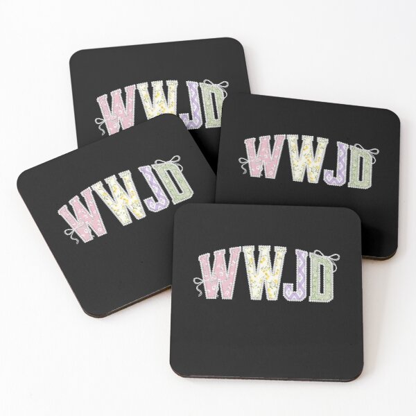 Item preview, Couquette Pearl WWJD, Christian Jesus, Happy Easter designed and sold by vintagearttee.