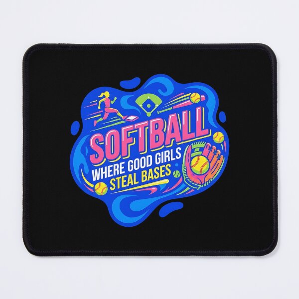 Item preview, Softball where good girls steal bases | Softball designed and sold by SocialStaticz.