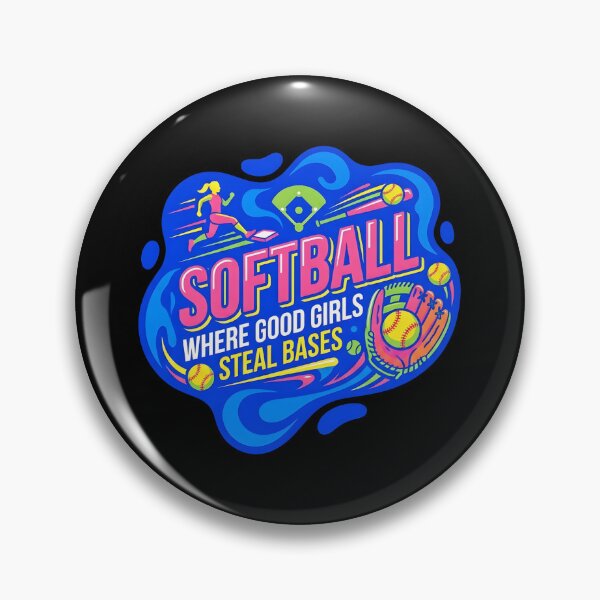 Item preview, Softball where good girls steal bases | Softball designed and sold by SocialStaticz.
