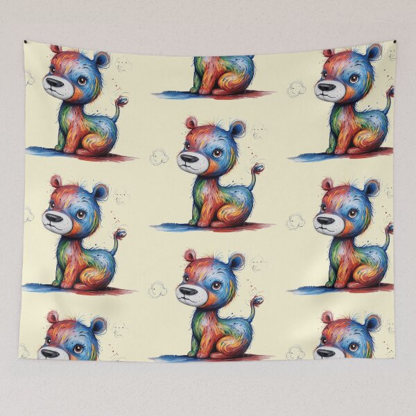Item preview, The creatures - Hippy-Dog designed and sold by Poppflix-TM.