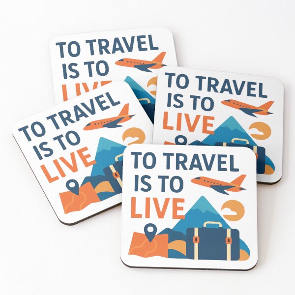Item preview, To Travel is to LIVE designed and sold by JessicasCraftyC.