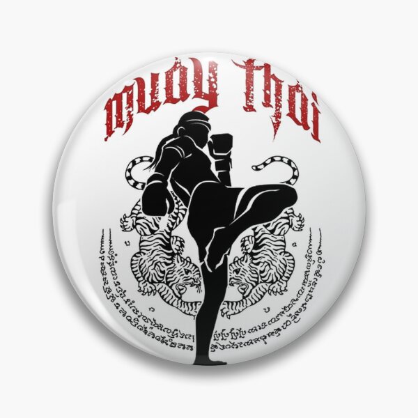 Item preview, Muay Thai Kick Thailand Martial Art Sport Logo Badge Sticker designed and sold by Fangirl20.