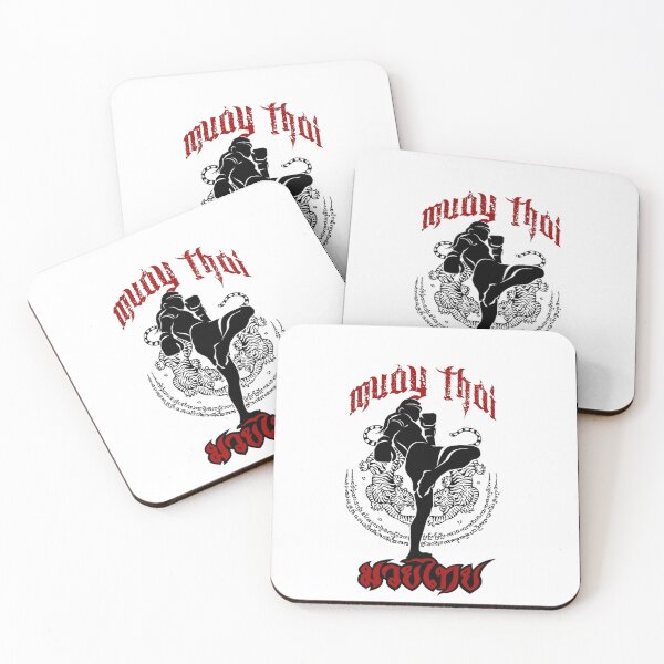 Item preview, Muay Thai Kick Thailand Martial Art Sport Logo Badge Sticker designed and sold by Fangirl20.