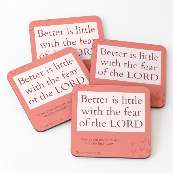 Item preview, Proverbs 15:16 designed and sold by Undonemadenew.