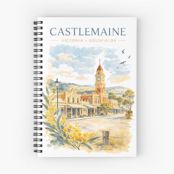 Item preview, Castlemaine, Victoria Goldfields, Australia designed and sold by PamLeeDesign.