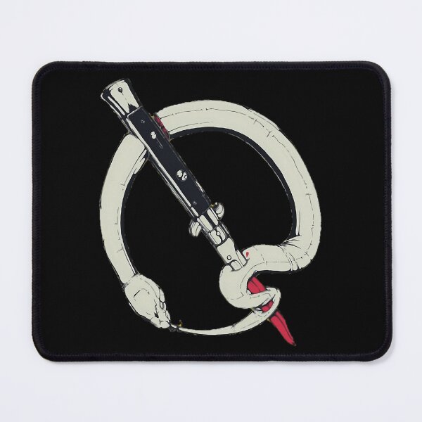 Item preview, Original Qotsa Snake - Queens Of The Stone Age designed and sold by anaslahmime.