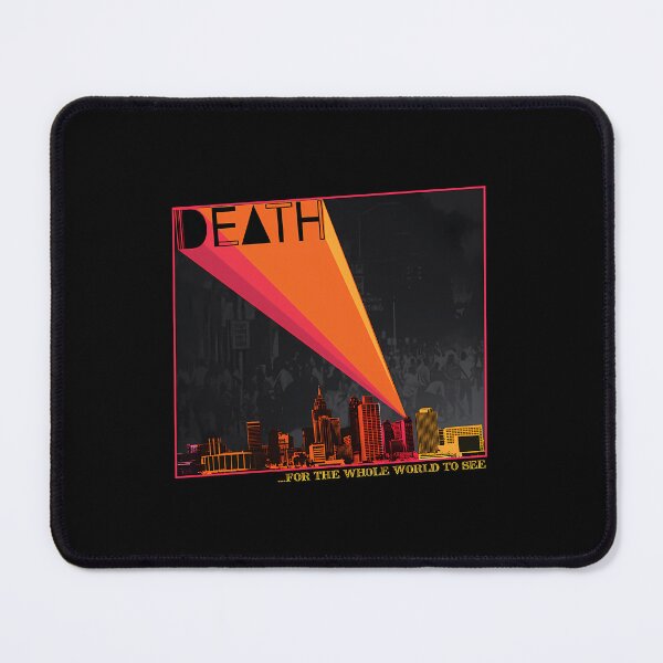 Item preview, Death - For The Whole World To See Album Cover (Black Background) designed and sold by anaslahmime.