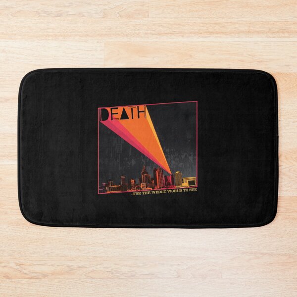 Item preview, Death - For The Whole World To See Album Cover (Black Background) designed and sold by anaslahmime.