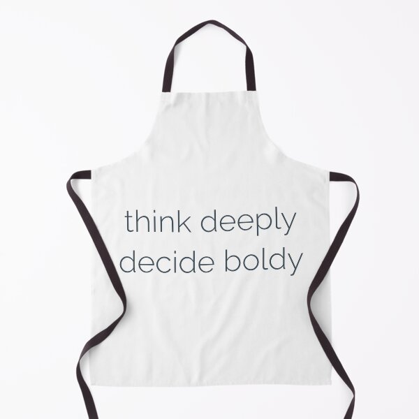 Item preview, Think Deeply Decide Boldly - Intentional Living Quote designed and sold by Ocean and Palm.
