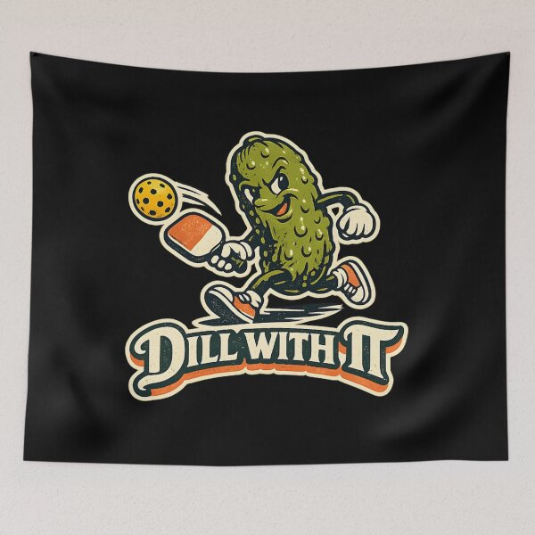 Item preview, Dill With It Pickleball Pickle designed and sold by PetarNikolic.
