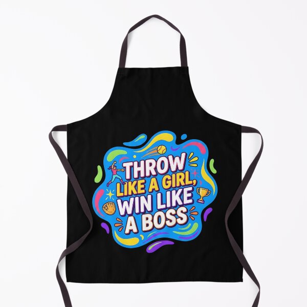 Item preview, Throw like a girl, win like a boss | Softball designed and sold by SocialStaticz.