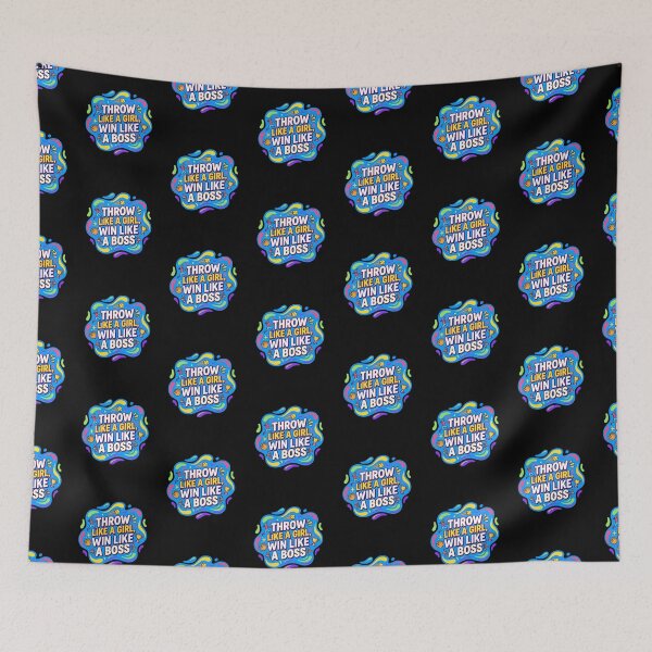 Item preview, Throw like a girl, win like a boss | Softball designed and sold by SocialStaticz.