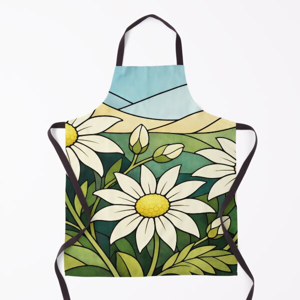 Item preview, Vintage Flannel Flower Stained Glass designed and sold by scicilysimonee.