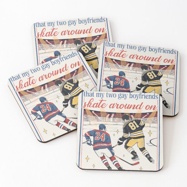 Item preview, The Only ICE I Like Is The Ice My Two Gay Boyfriends Skate Around On Vintage Comfort Colors T-Shirt – Heated Rivalry Hockey Romance Fan Gift designed and sold by ZWITABLDIYA.