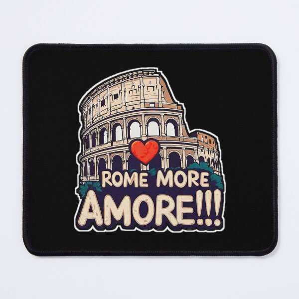 Item preview, Heart And Colosseum ROME MORE AMORE!!! designed and sold by Giulivo Store Graphic.