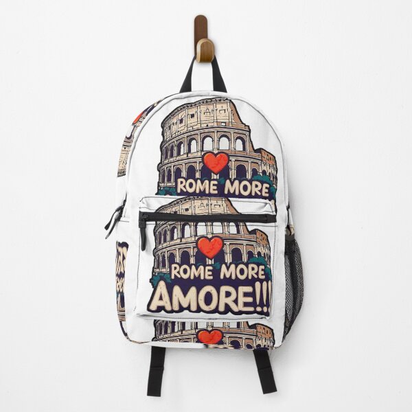 Item preview, Heart And Colosseum ROME MORE AMORE!!! designed and sold by Giulivo Store Graphic.