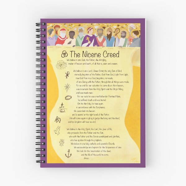 Item preview, The Nicene Creed (with Filioque) Children's Poster designed and sold by FentonMusicArt.