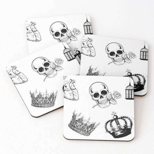 Item preview, The Silent Kingdom - Dark Line Art Aesthetic designed and sold by VibeArtShop.