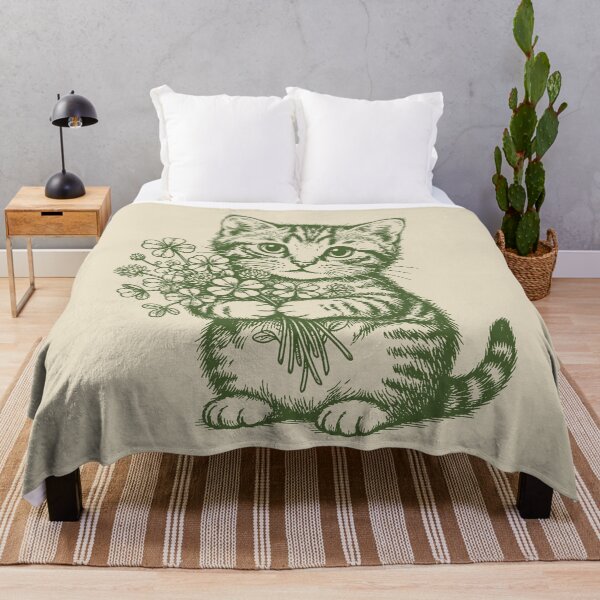 Item preview, St. Patrick’s Day cat.  designed and sold by EunsooLee.