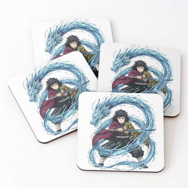 Item preview, Giyu Tomioka Water Dragon Anime Art Design designed and sold by Innova_Creations.
