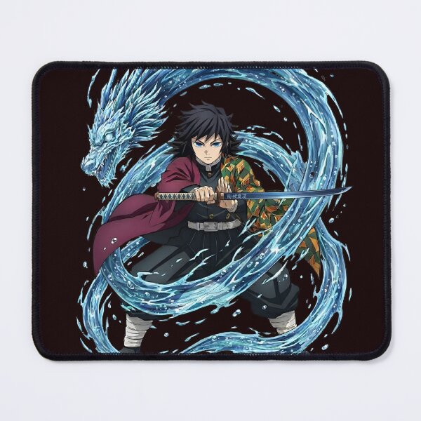 Item preview, Giyu Tomioka Water Dragon Anime Art Design designed and sold by Innova_Creations.