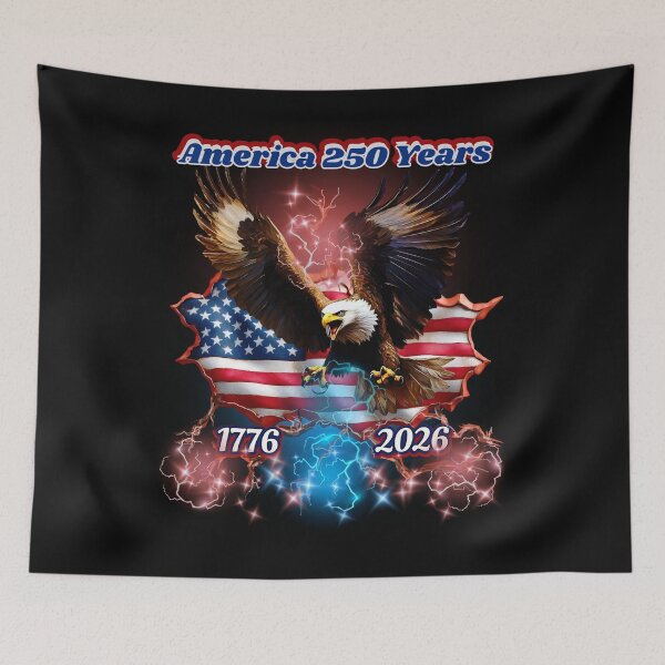 Item preview, America 250 (Electric Stars) designed and sold by Tripp Art Studio.
