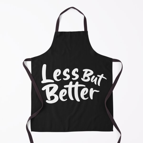 Item preview, Less But Better - Minimalist Essentialism Lifestyle Quote Art designed and sold by Miniature Store.