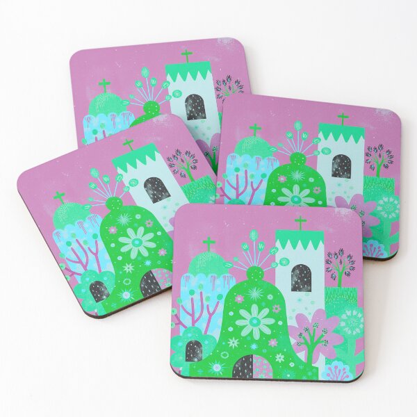 Item preview, Whimsical Botanical Village designed and sold by joycrysstudio.