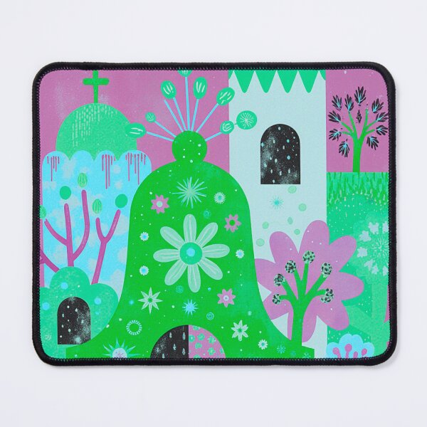 Item preview, Whimsical Botanical Village designed and sold by joycrysstudio.