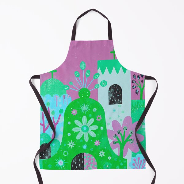 Item preview, Whimsical Botanical Village designed and sold by joycrysstudio.