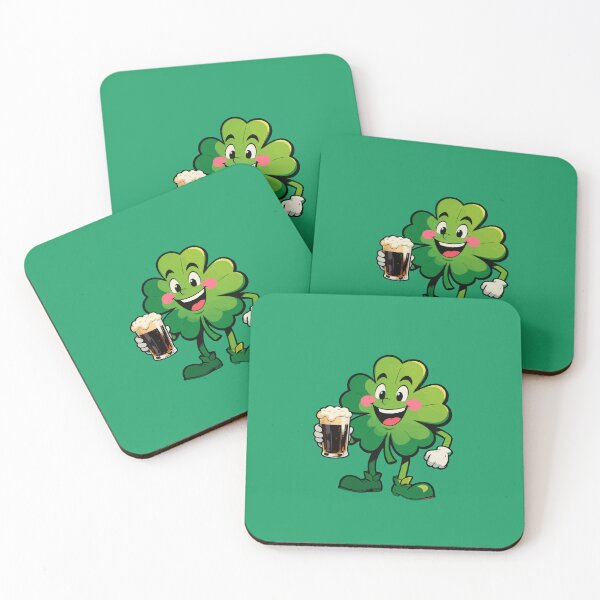 Item preview, Cute Clover Raises A Glass designed and sold by taiche.