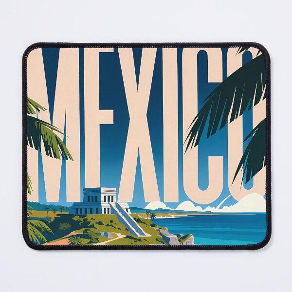 Item preview, Mexico Travel – Tulum Vintage Art designed and sold by Atlas Poster Co..
