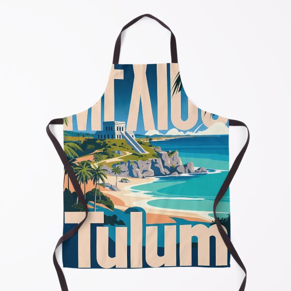 Item preview, Mexico Travel – Tulum Vintage Art designed and sold by Atlas Poster Co..