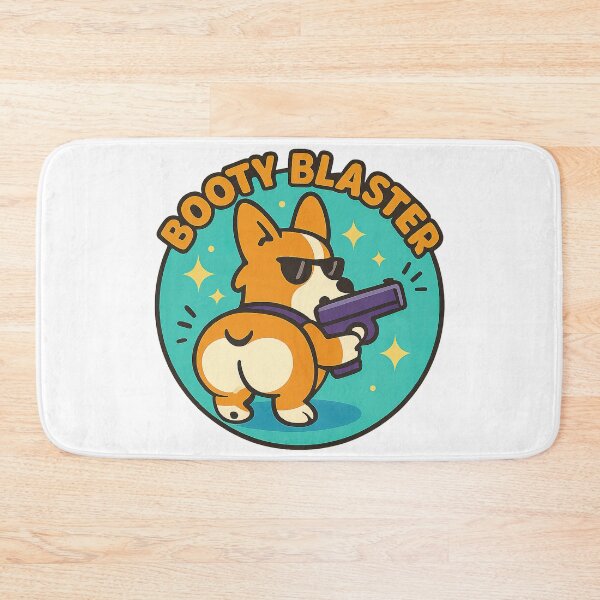 Item preview, Cute Kawaii Corgi Butt, Corgi With A Gun CorgiButt, Corgi Butt designed and sold by graphic-genie.