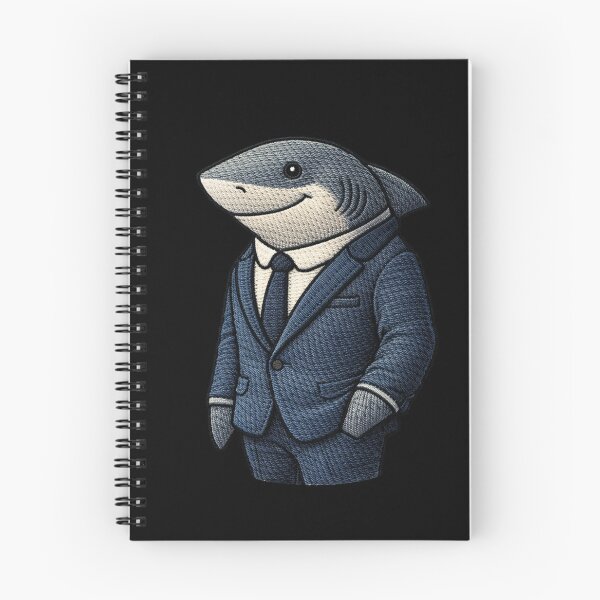 Item preview, Minimalist Business Shark – Corporate Hustle Embroidered Patch Aesthetic designed and sold by ColorSplash123.