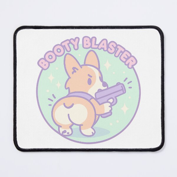 Item preview, Cute Kawaii Corgi Butt, Corgi With A Gun CorgiButt, Corgi Butt designed and sold by graphic-genie.